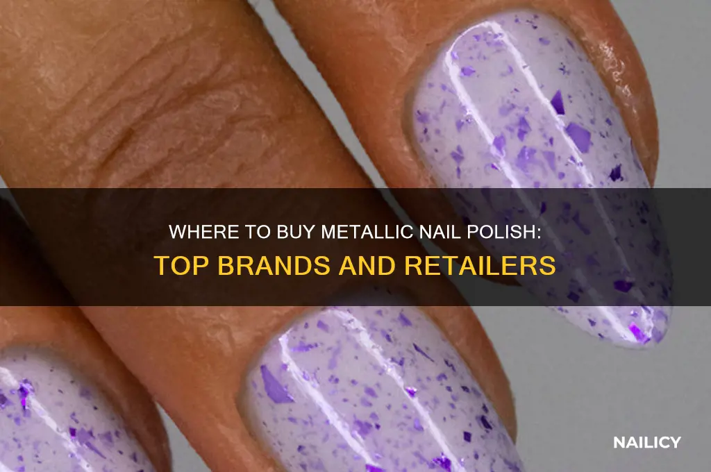 who sells metallic nail polish