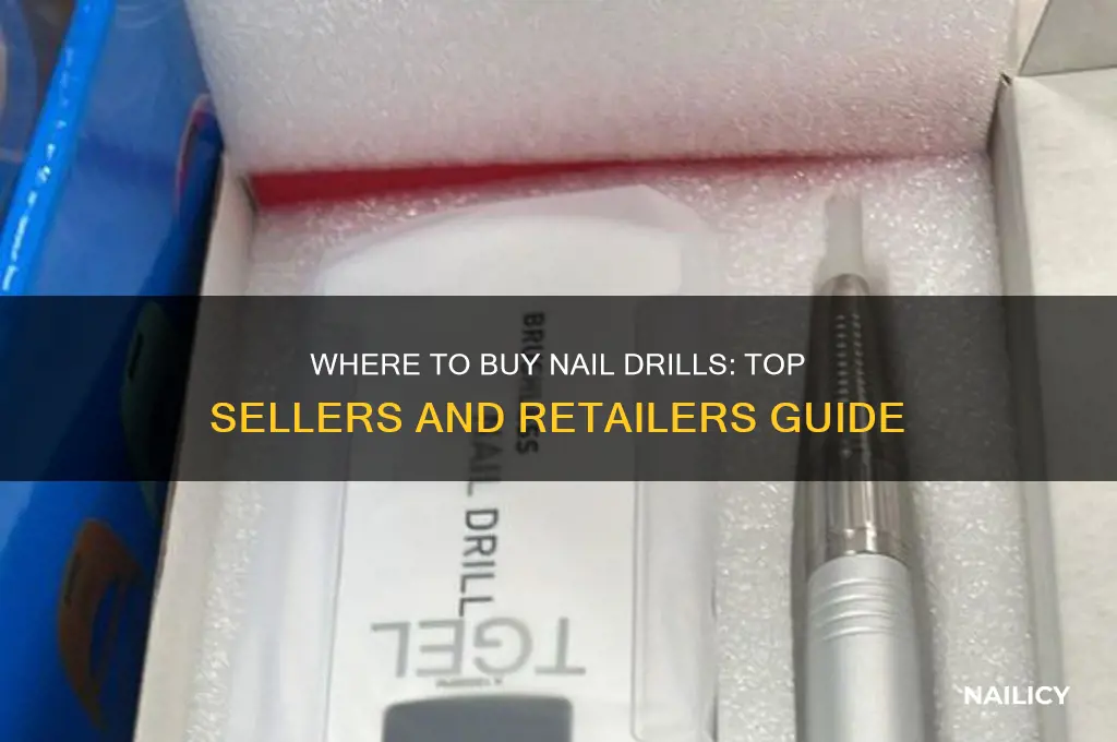 who sells nail drills