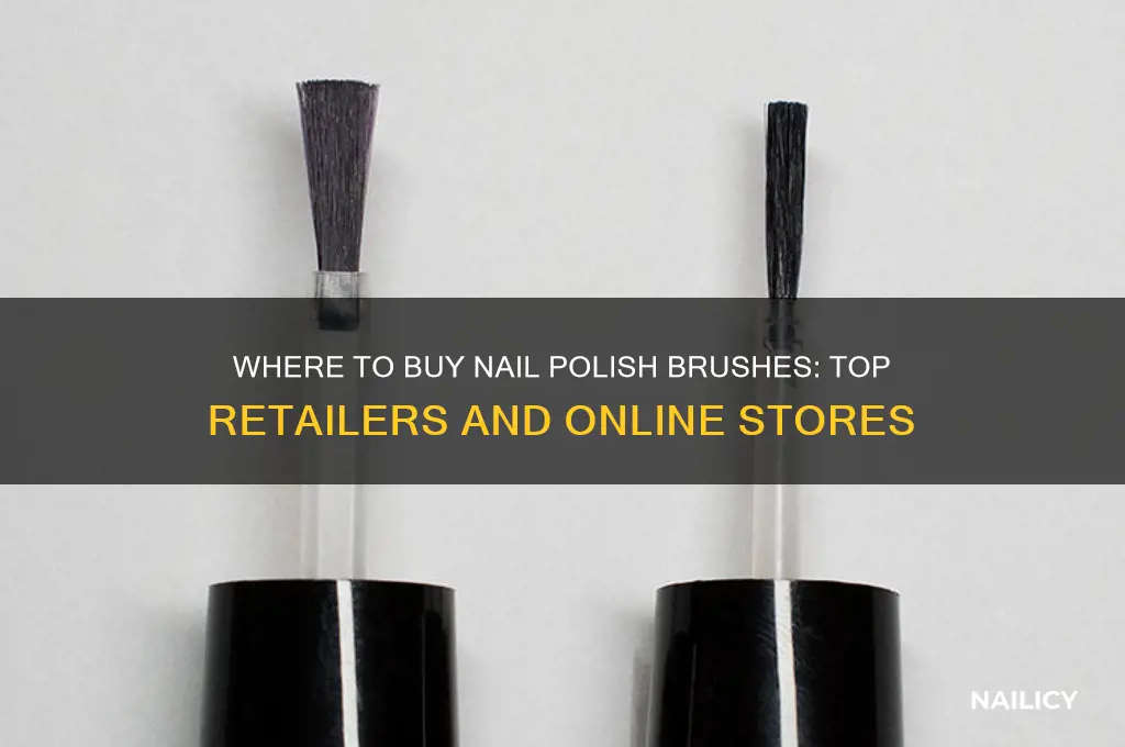 who sells nail polish brushes