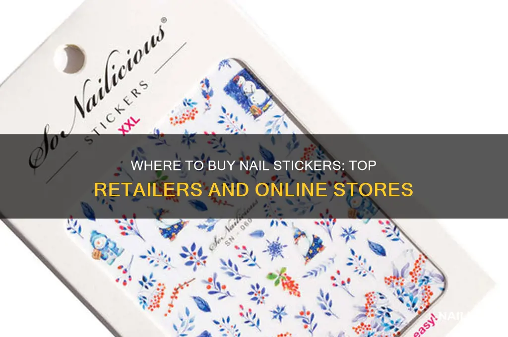 who sells nail stickers
