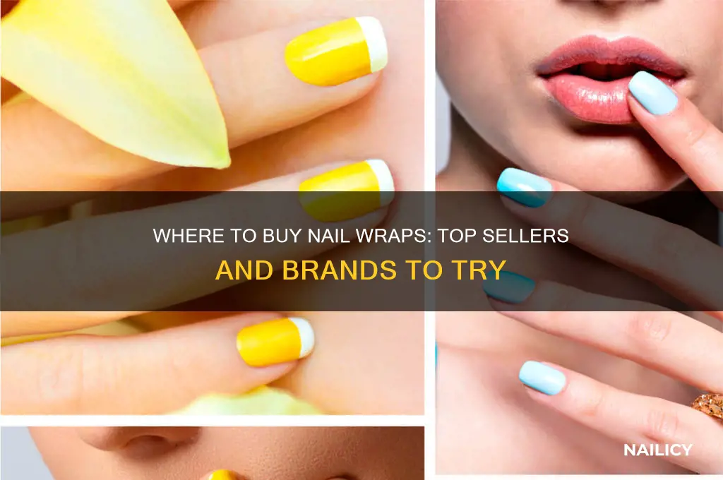 who sells nail wraps