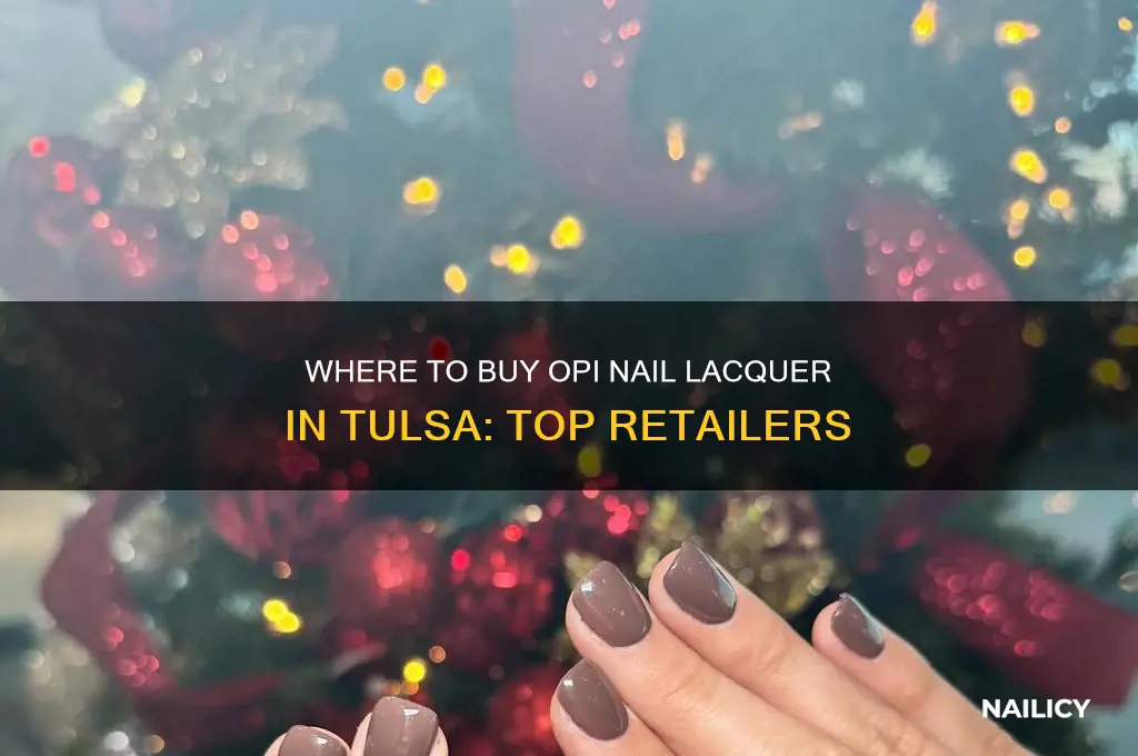 who sells opi nail lacquer in tulsa
