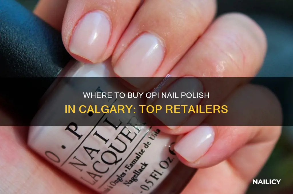 who sells opi nail polish in calgary