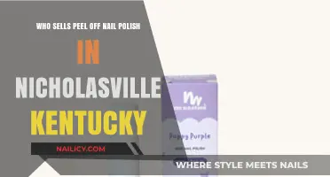 Where to Buy Peel-Off Nail Polish in Nicholasville, Kentucky