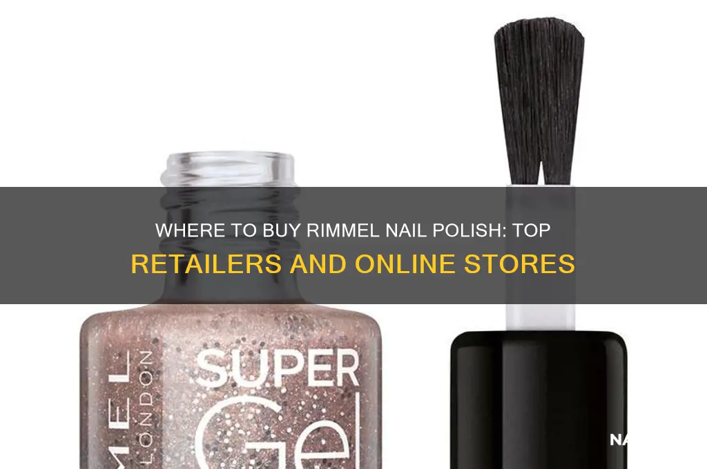 who sells rimmel nail polish