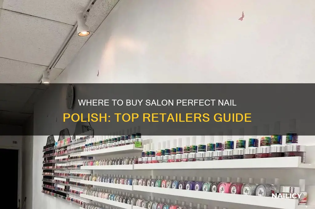 who sells salon perfect nail polish