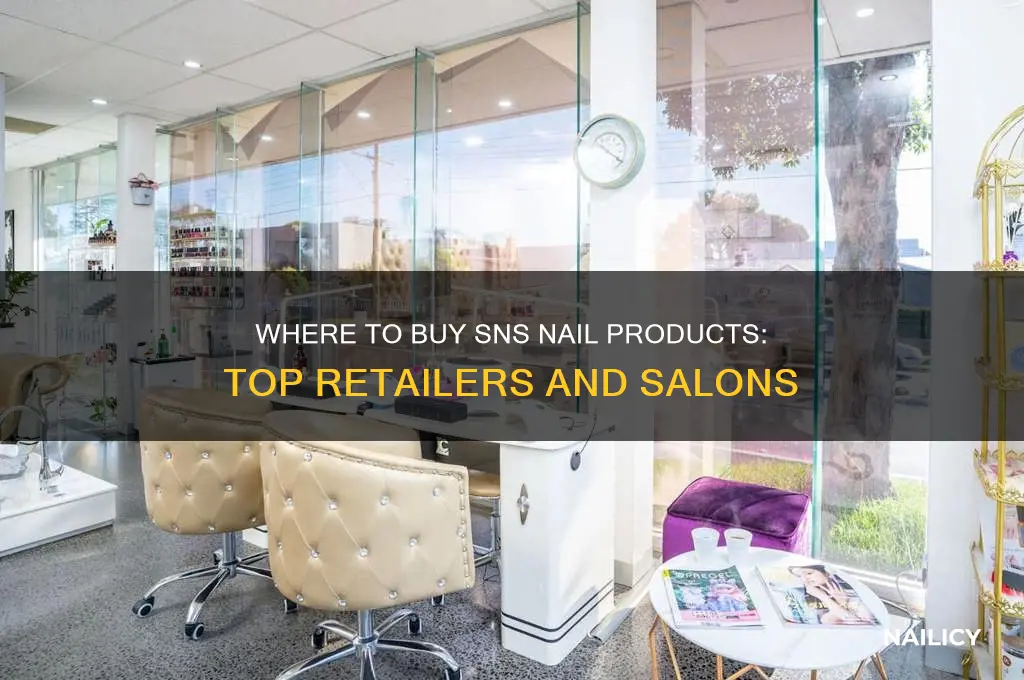 who sells sns nail products