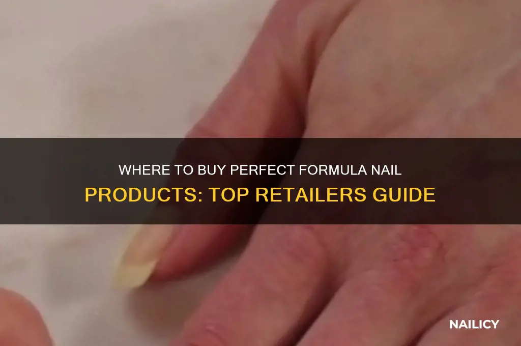 who sells the nail product perfect formula