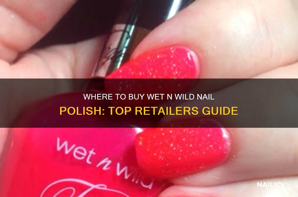 who sells wet n wild nail polish