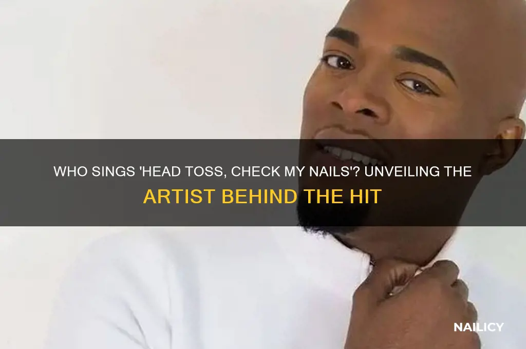 who sings head toss check my nails