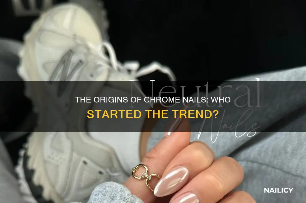 who started chrome nails