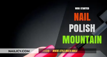 The Surprising Origins of Nail Polish Mountain: A Colorful History