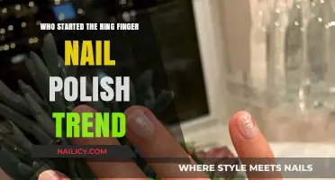 The Ring Finger Nail Polish Trend: Who Started It?