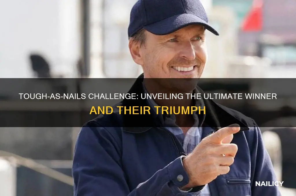 who won the tough-as-nails challenge