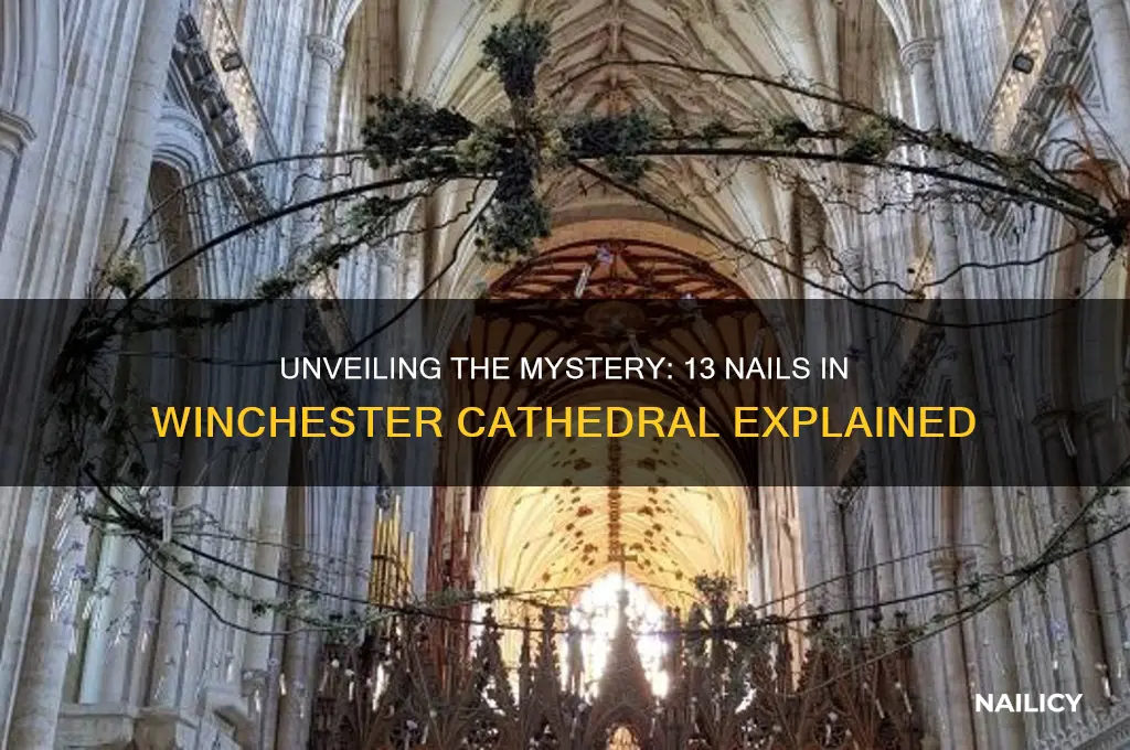 why 13 nails in winchester