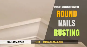 Rusty Quarter Round Nails: Causes and Solutions for Baseboard Issues