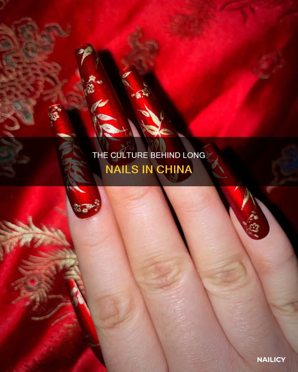 why are chinese mean nails long