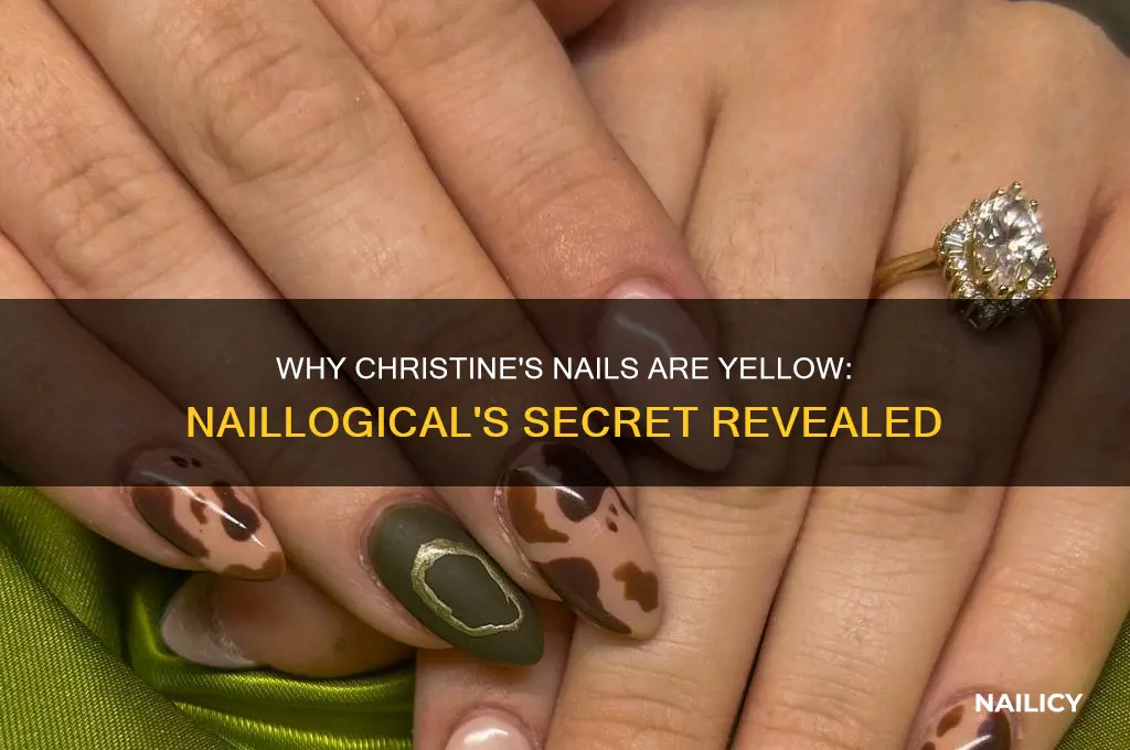 why are christine from naoilogical