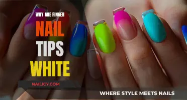 The Mystery of White Fingernail Tips: Explained