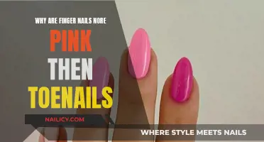 Why Pink Nails: Unveiling the Color Difference Between Fingers and Toes