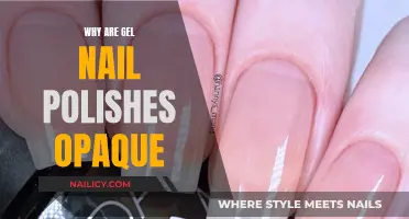 Gel Nail Polishes: Opaque and Long-Lasting