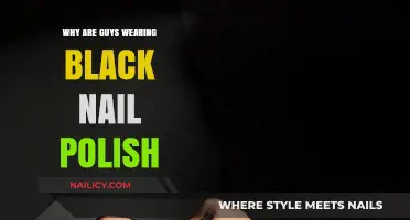 Why Guys Are Rocking Black Nail Polish: Breaking Stereotypes