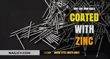 Zinc Coating on Iron Nails: Preventing Rust and Extending Durability