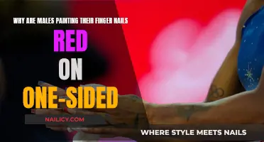 The Red-Nail Trend: Unraveling the Male Perspective