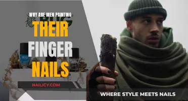 Men's Painted Nails: A New Trend and Its Reasons