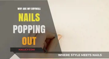 Drywall Nails Popping Out? Causes and Solutions for Homeowners