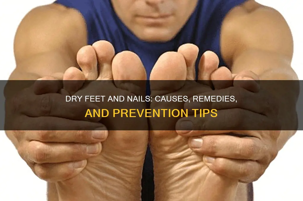 why are my feet and nails so dry
