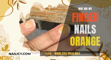 Orange-Stained Nails: Uncovering the Hidden Causes and Solutions