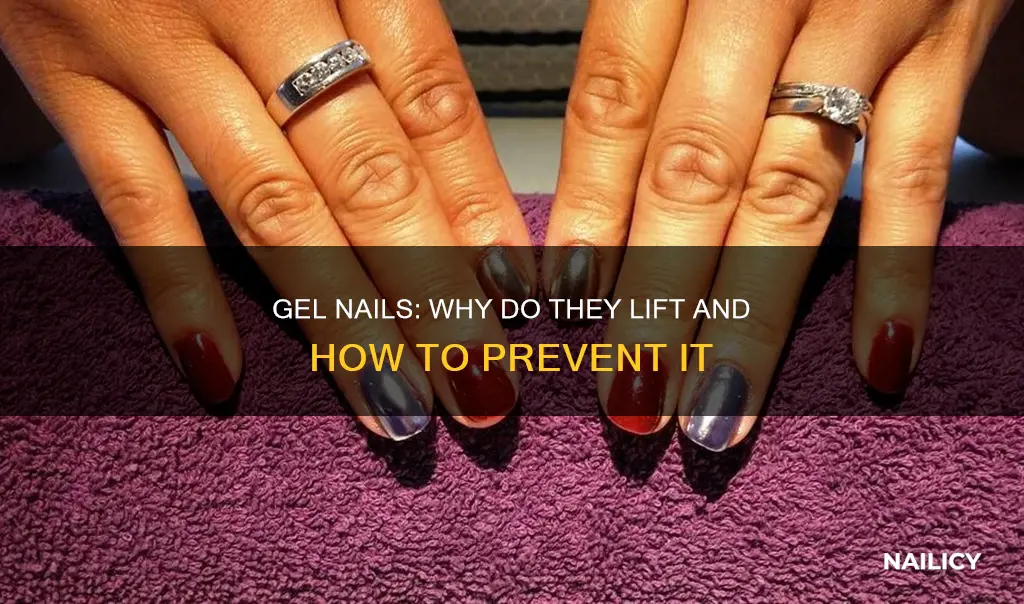 why are my gel nails coming off