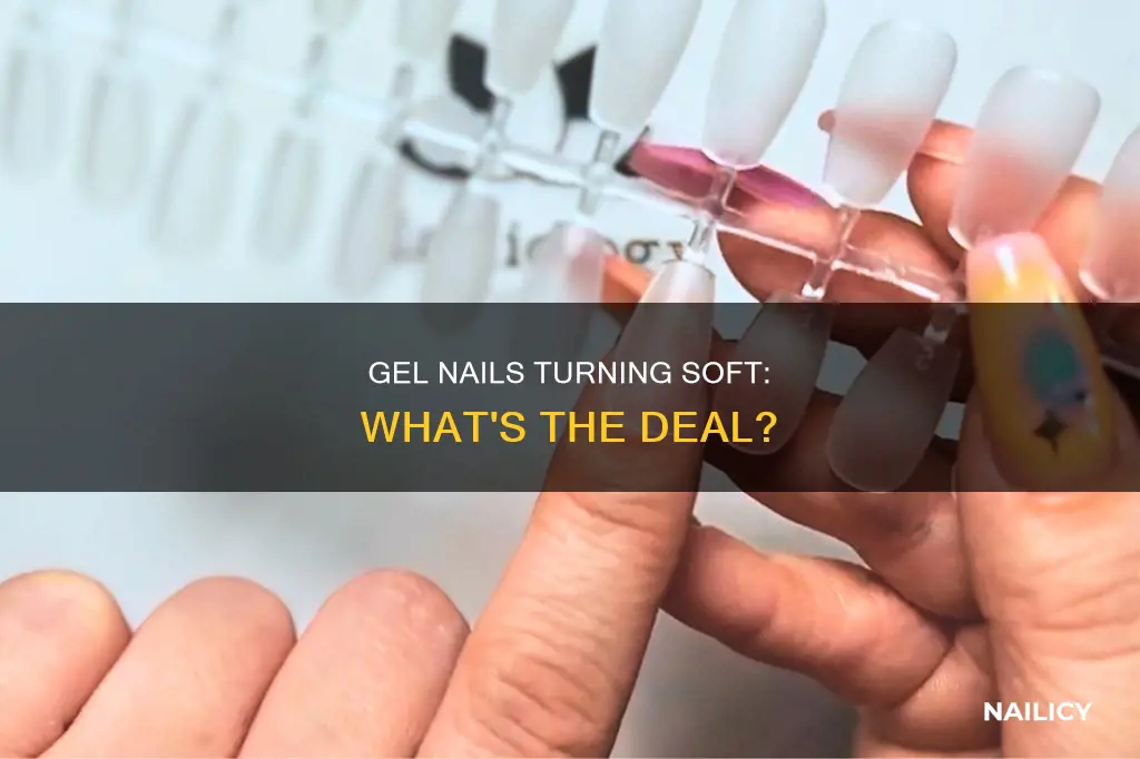 why are my gel nails soft