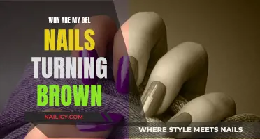 Gel Nails Turning Brown: What's the Deal?
