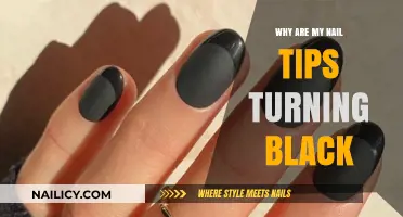 Black Nail Tips: Causes, Concerns, and Solutions Explained