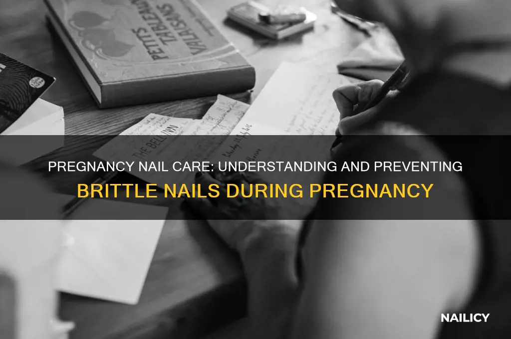 why are my nails breaking during pregnancy