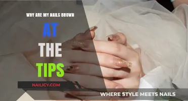 Why Are My Nails Brown at the Tips? Causes and Solutions