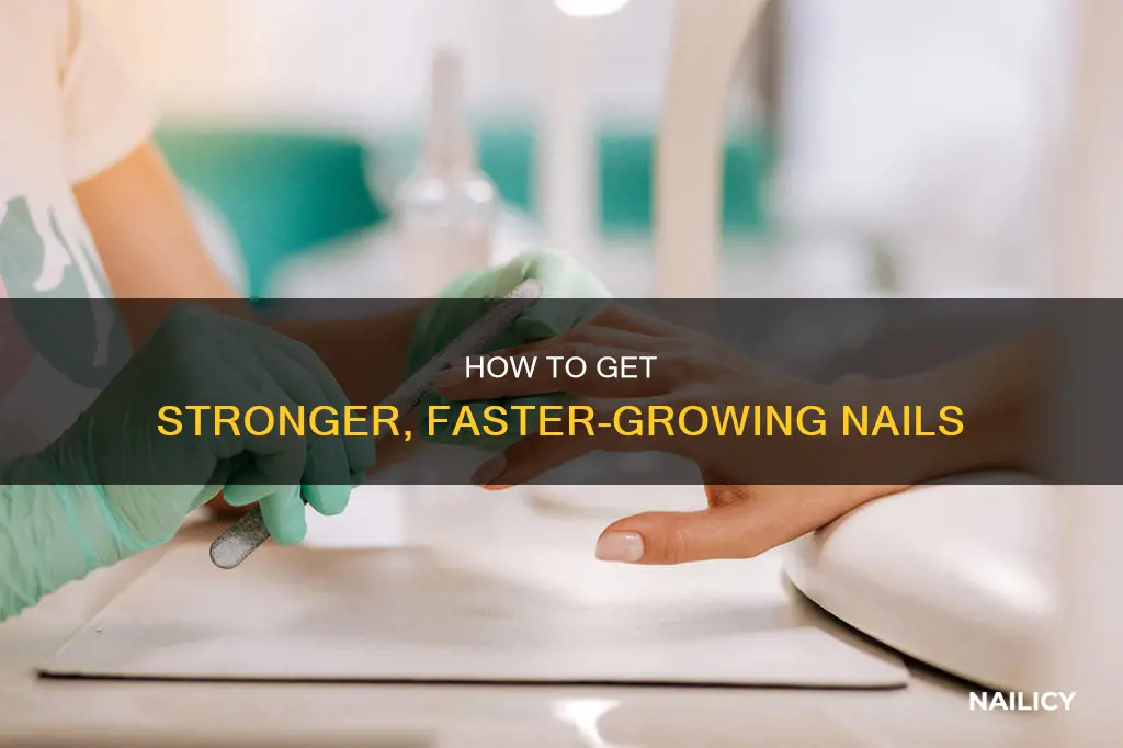 why are my nails growing faster and strong