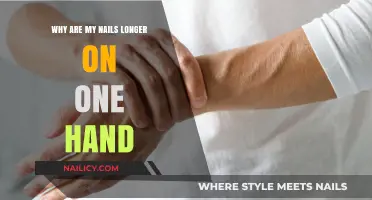 Handedness: Why Nails Grow Faster