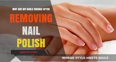 The Mystery of Orange Nails: Post-Polish Syndrome