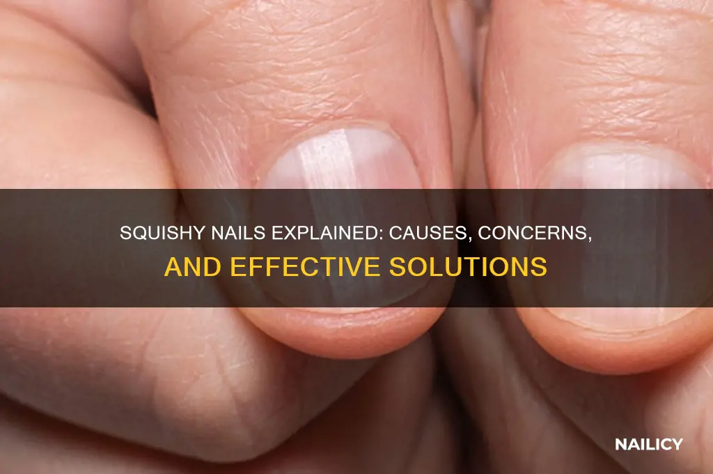 why are my nails squishy