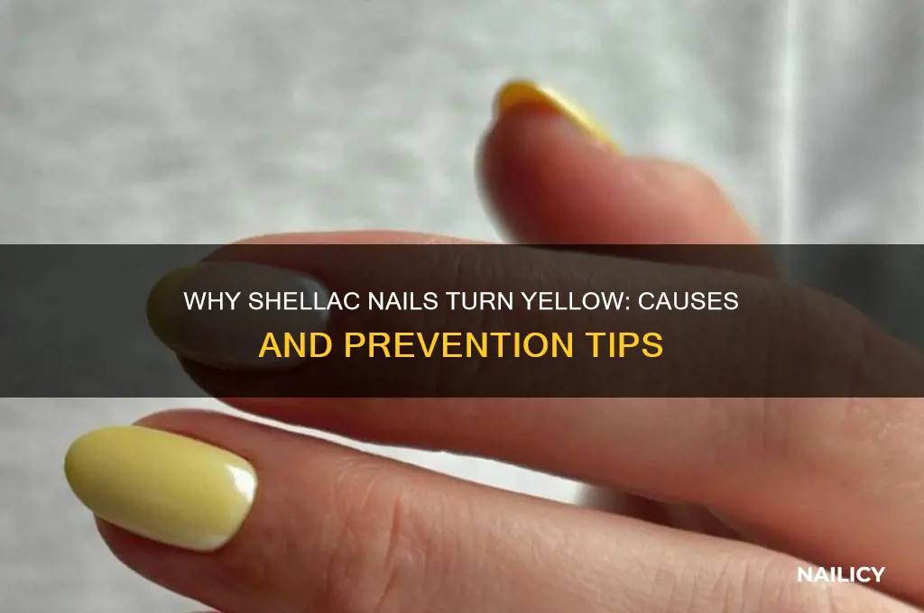 Why Shellac Nails Turn Yellow: Causes And Prevention Tips | Nailicy