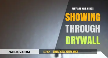 Nail Heads Showing Through Drywall: Causes and Quick Fixes