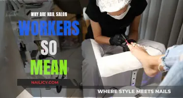 The Mean Nails Salon Workers: Why So Stern?