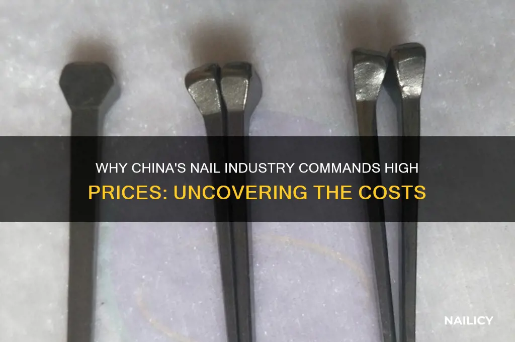 why are nails expensivein china