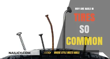 Why Nails in Tires Are a Common Road Hazard