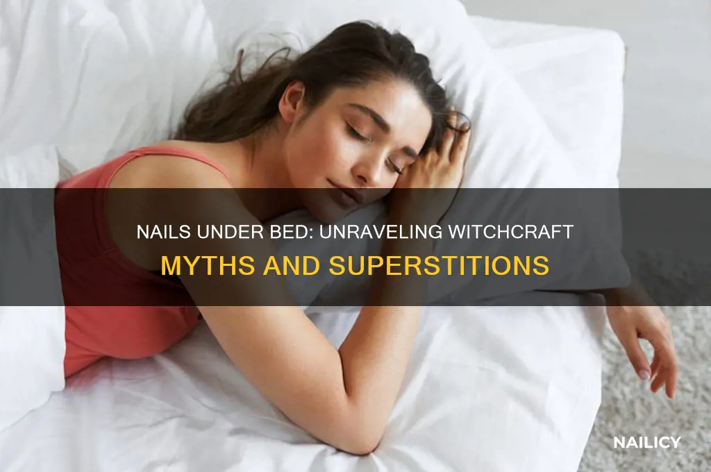 why are nails under my bed witchcraft