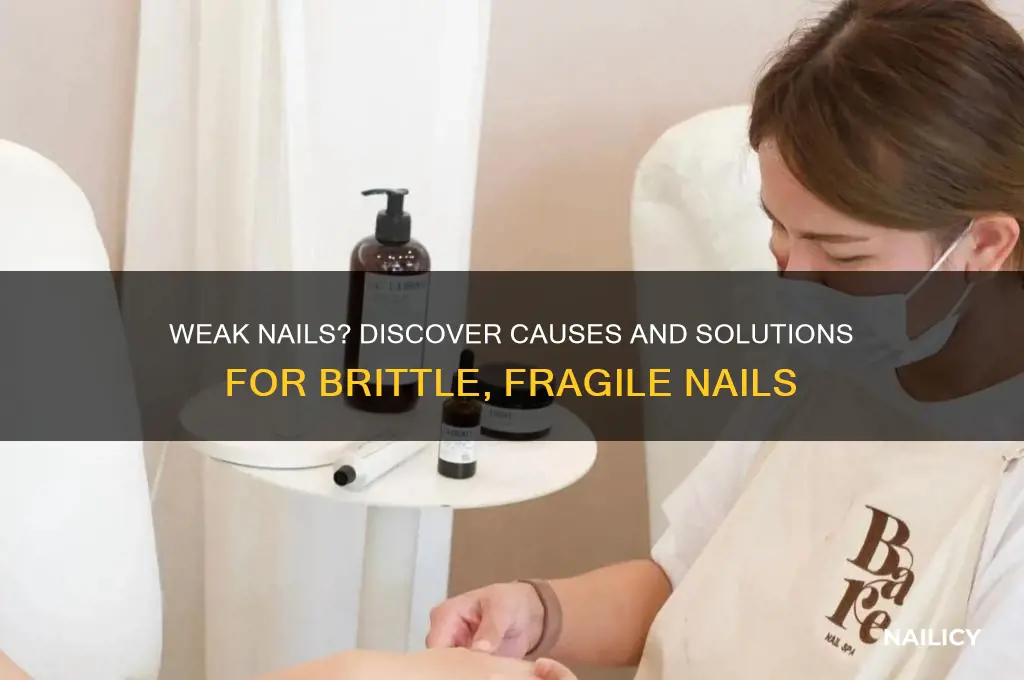 why are nails weak