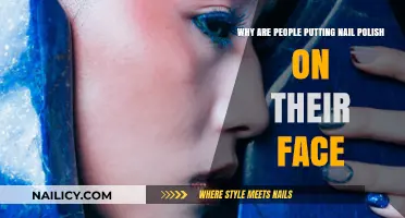 Nail Polish on Face: The Surprising Beauty Trend Explained